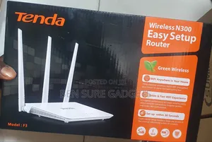 Tenda Wireless N300 Easy Setup Router F3