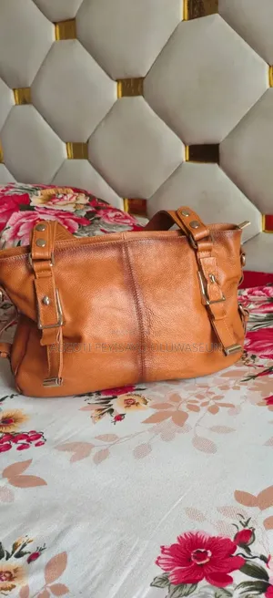 Tashar UK Hannu jaka ta fata - Brown