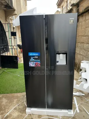 Polystar 502L Side by Side Inverter Refrigerator with Water Dispenser