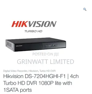Brand New Hikvision 4-Channel Hybrid DVR