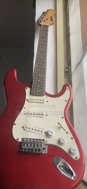 Used Electric Lead Guitar - Red