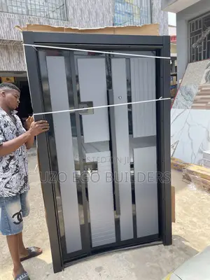 4ft Ƙofar Ƙarfe Biyu - Sabuwa