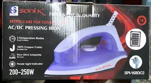Sonik Iron - Mai Amfani da Solar da Janareta