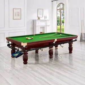 Commercial 9ft Marble Slate Billiard Table tare da Kayayyaki