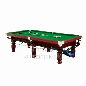 Sabon 9ft Marble Slate Billiard Snooker Table + Kayayyaki