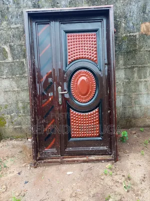 Weather Shield 4ft Iron Front Door - Red