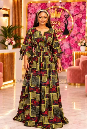 Ankara Bubu Dress Mai Shirin Saka