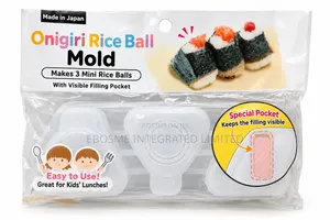 Kayan Girki Na Jafananci: Kayan Siffar Onigiri Na Karama - 3 Guda