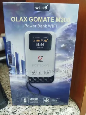 Olax M200 2-in-1 Wi-Fi Wayar Hannu tare da Power Bank 10500mAh