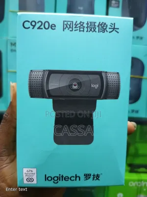 Logitech C920e 1080p Webcam na Kasuwanci