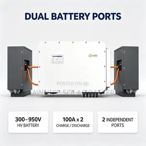Solis S6-EH3P125K-H 125kW Hybrid Inverter (250kW PV Input)