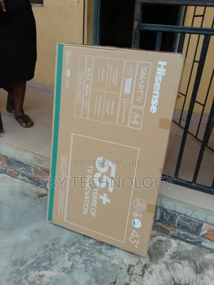 Hisense 43" Full HD Smart TV - Mai Ajiye Wutar Lantarki