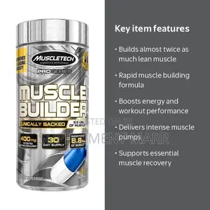 MuscleTech Pro Series Muscle Builder 400mg Kapsul, 30 Adadi