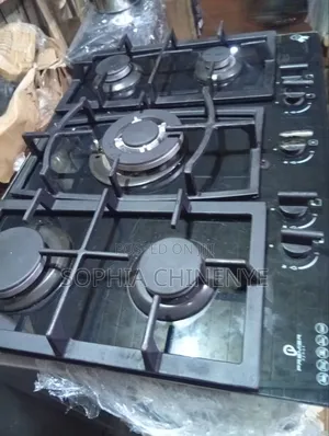 5-Burner Built-In Glass Gas Hob