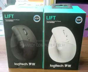 Logitech Lift Vertical Ergonomic Mouse - Brand New