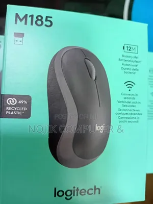 Logitech M185 Wireless Mouse - Grey Mai Sauri