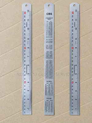Rular Karfe na Machinist (1cm-30cm)