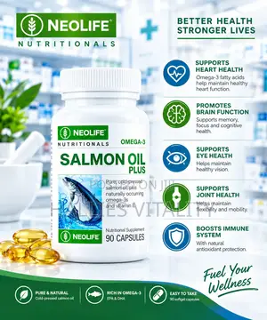 Omega-3 Plus - Kapsul 90 don Kwakwalwa, Hadin Jiki & Idanu