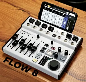 Behringer Flow 8 Karamin 8-Input Digital Mixer Tare da Bluetooth