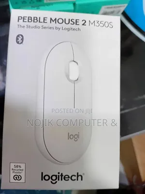 Logitech M350s Pebble 2 Bluetooth Mouse - Tonal White