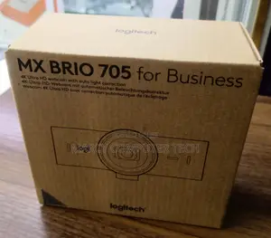 Logitech MX Brio 705 don Kasuwanci 4K Ultra HD Webcam
