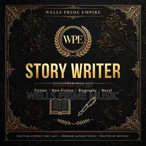 Professional Story, Ghostwriter & Song Lyric Writer