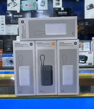 Xiaomi Mi 22.5W 20000mAh Power Bank (Kabeli Na Cikin) - Dark Gray