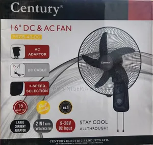 Century Fan Mai Amfani da AC da DC (Gaggawa)