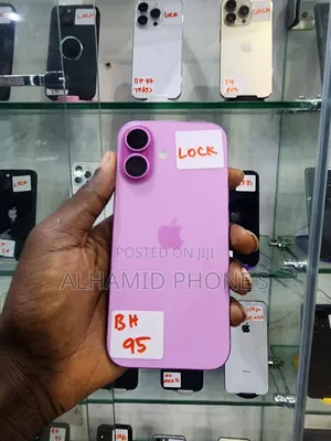 Apple iPhone 16 128GB Pink (Na Amfani, Gilashi Ya Fasa)