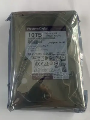 Western Digital 10TB Purple Hard Drive na Kallon Tsaro