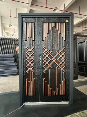Kofar Shiga Ta Copper Cast - Mai Jituwa Da Smart Lock