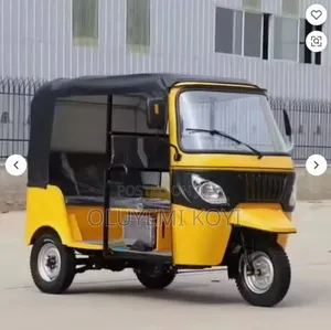 Sabon TVS King Deluxe Plus iTouch Start Tricycle 2026 Yellow