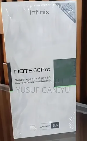 Sabon Infinix Note 60 Pro 256GB Silver
