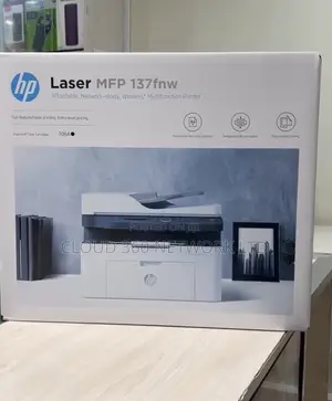 HP LaserJet MFP 137fnw Injin Bugawa Mai Ayyuka Da Yawa