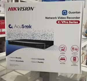 Hikvision 16ch Acuseek VPro NVR tare da PoE