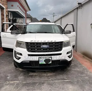 2017 Ford Explorer Sport 4x4 White