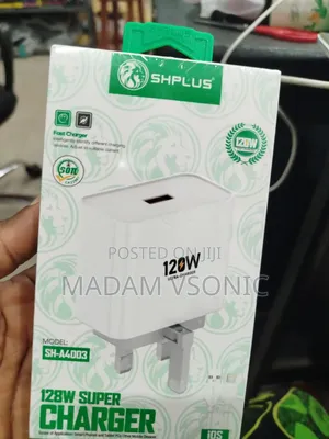 Shplus 120W iPhone Caji tare da Lightning Cable