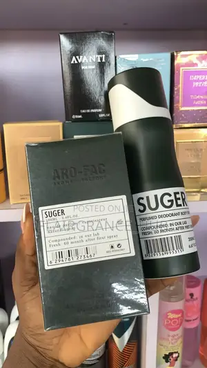 Aro-Fac Sugar Combo (100ml EDP & Spray)