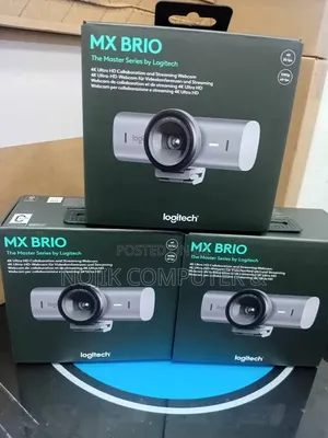 Logitech MX Brio Ultra HD 4K Webcam - Graphite