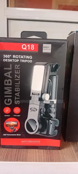 Q18 360° Juyawa Desktop Tripod Gimbal Stabilizer
