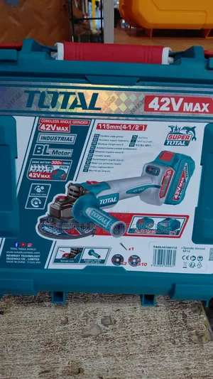 Total 42V Max Cordless Angle Grinder
