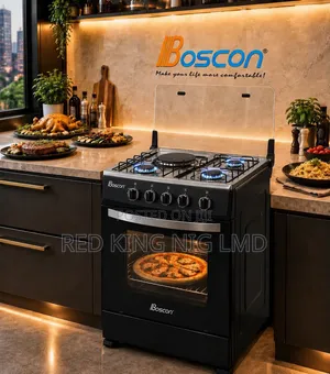 Boscon 3-in-1 Standing Gas Cooker