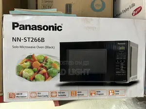 Panasonic Solo Microwave Oven 20L - 800W - NN-ST266B (Baki)
