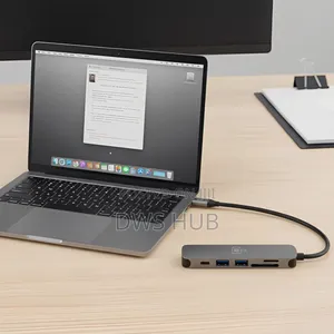 USB-C 6-in-1 Hub Adapter