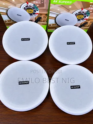 Ak Super 30 Watts 4-in-1 Ceiling Speaker