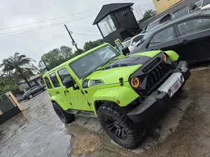 2014 Jeep Wrangler Unlimited Sahara 4dr SUV 4WD 3.6L Green