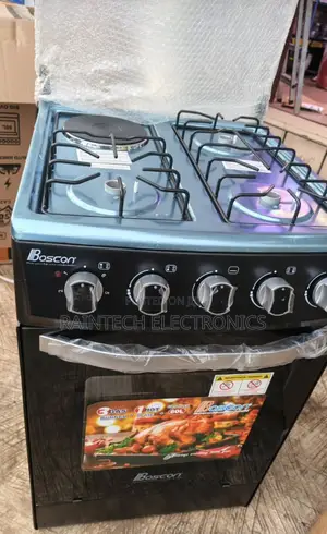 Boscon 3 Gas 1 Wutar Lantarki Hot Plate 50x50