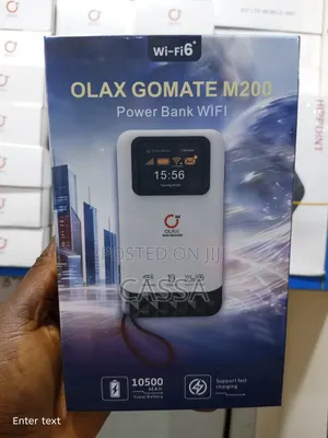 OLAX GOMATE M200 4G WiFi Router + 10500mAh Power Bank