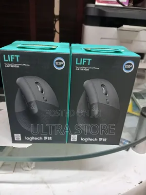 Logitech Lift Vertical Ergonomic Mouse - Wireless