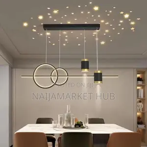 Tricolor Dining Pendant Light - Living Room Chandelier